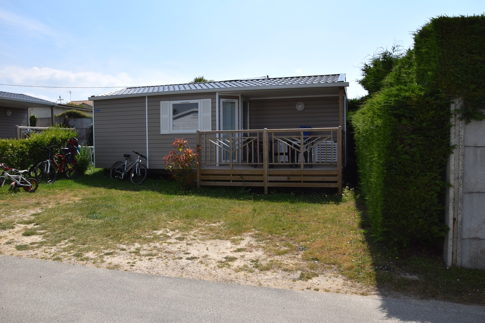 Mobil home de 2 à 3 chambres à Pornic en Loire Atlantique au Camping la Boutinardière 4*
