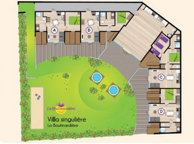 Plan villa familiale 18 personnes
