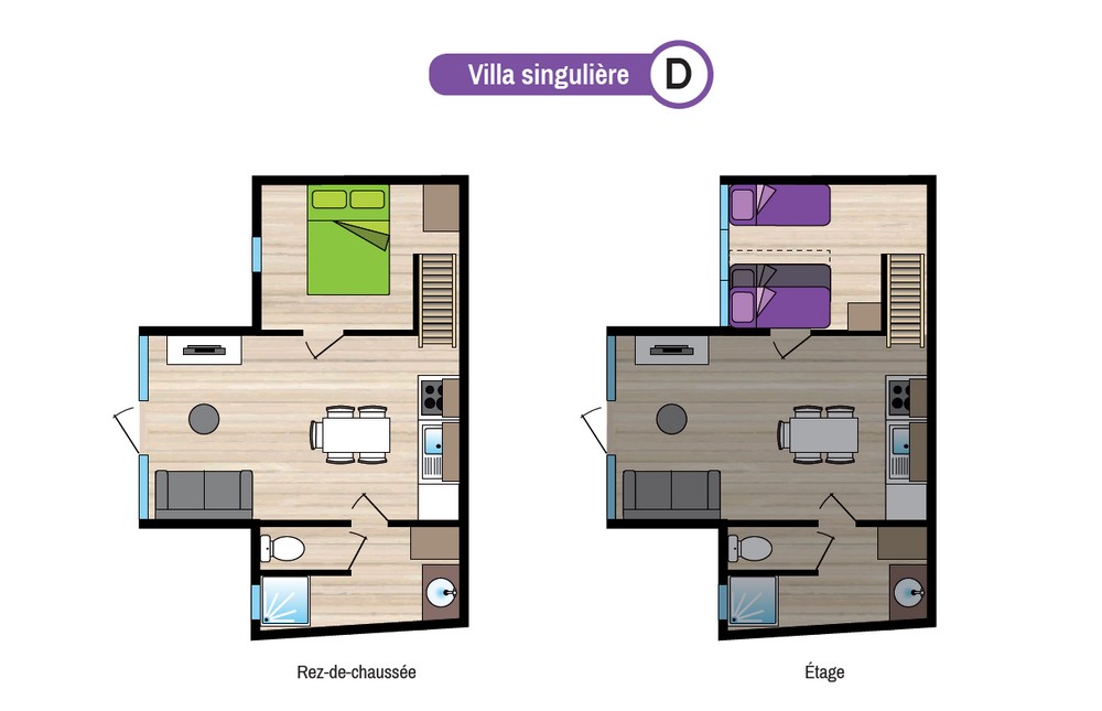 plan gîte D