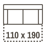 banquette convertible 110x190