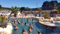 Aqua dance au camping