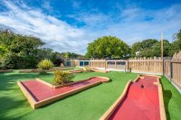 Mini golf du camping